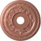 Ekena Millwork Baltimore PVC Medallion (Canopies up to 7 3/4"), 19"OD x 3 1/2"ID x 1"P, Metallic Champagne Pink CMP19BAFCP - alternate 1